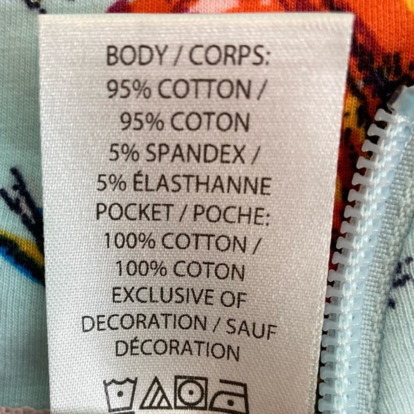 Vera Bradley French Terry Sea Air Floral Quarter Zip Pullover (Size XS) - Picture 9 of 10